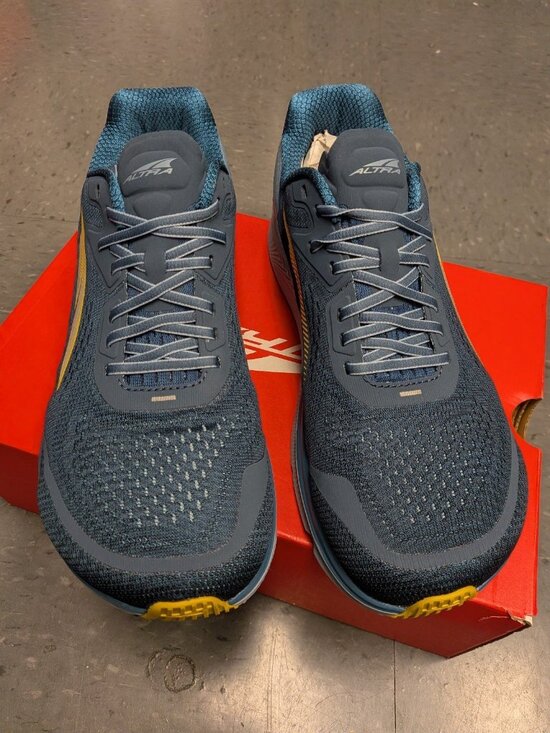 Altra Torin 5 Plush Mens Size 10.5 Majolica Blue Running  Shoes AL0A547F408 main image 4